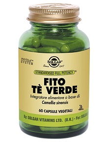 Solgar Fito Te Verde Integratore Alimentare 60 Capsule