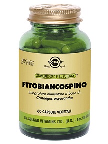 Solgar Fitobiancospino Integratore Alimentare 60 Capsule