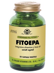 Solgar Fitoepa Integratore Alimentare 50 Capsule