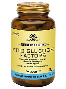 Solgar Fito-glucose Factors Integratore Alimentare 60 Tavolette