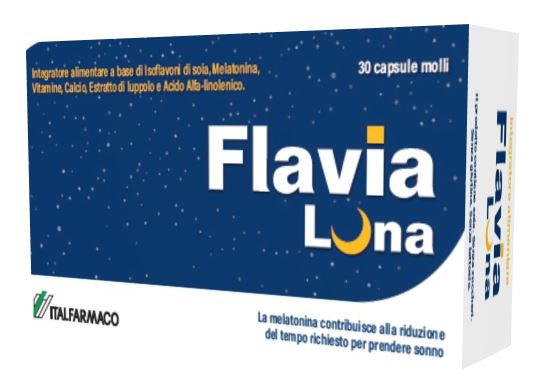 Flavia Luna Integratore Per Dormire 30 Capsule Molli
