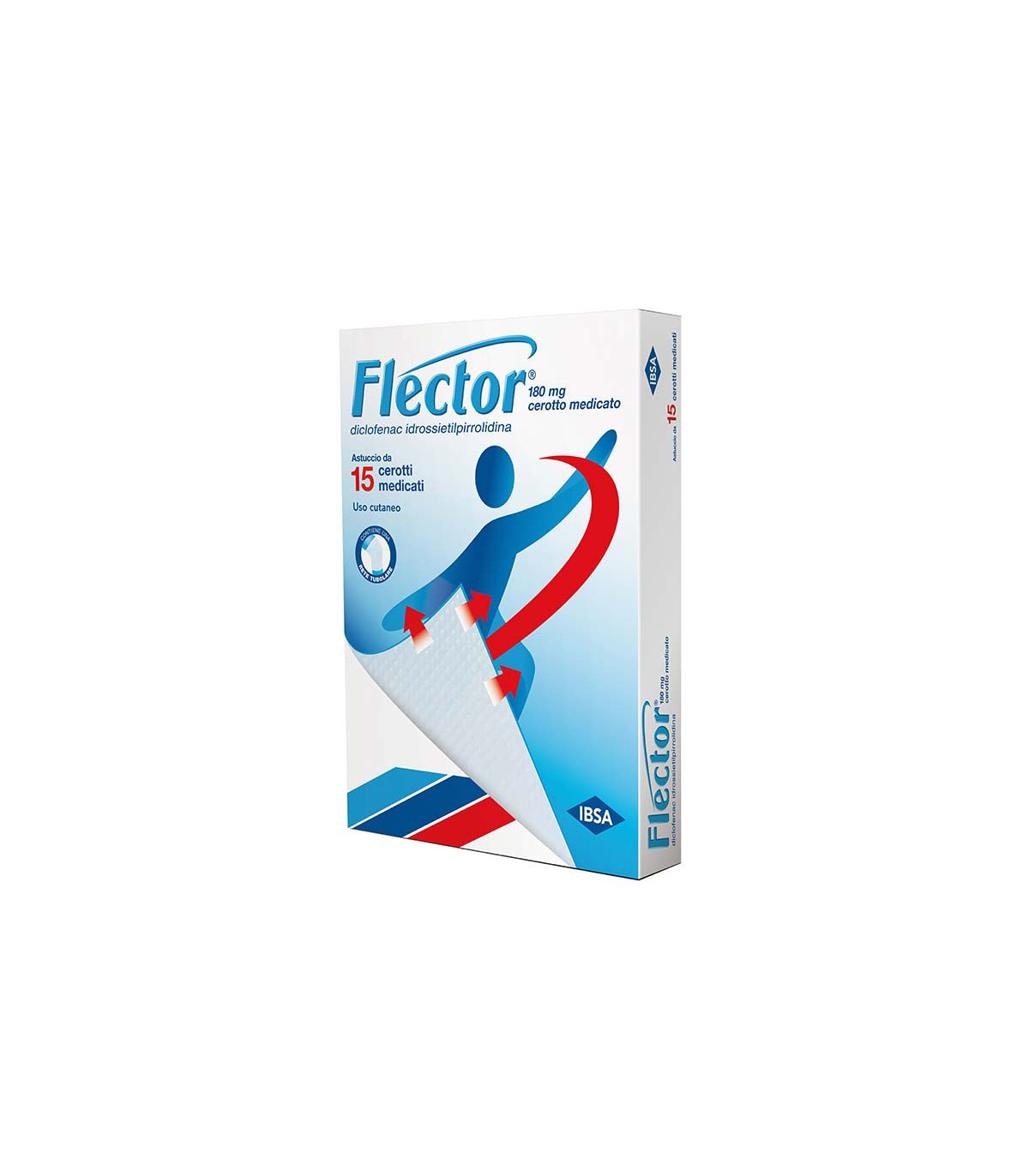 Flector 15 Cerotto Medicati Per Dolori Muscolari 180 Mg