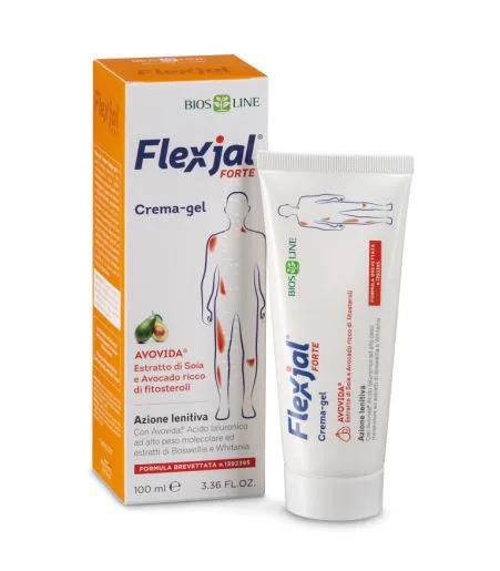 Biosline Flexjal Forte Crema Gel Per Massaggi Corpo 100 Ml