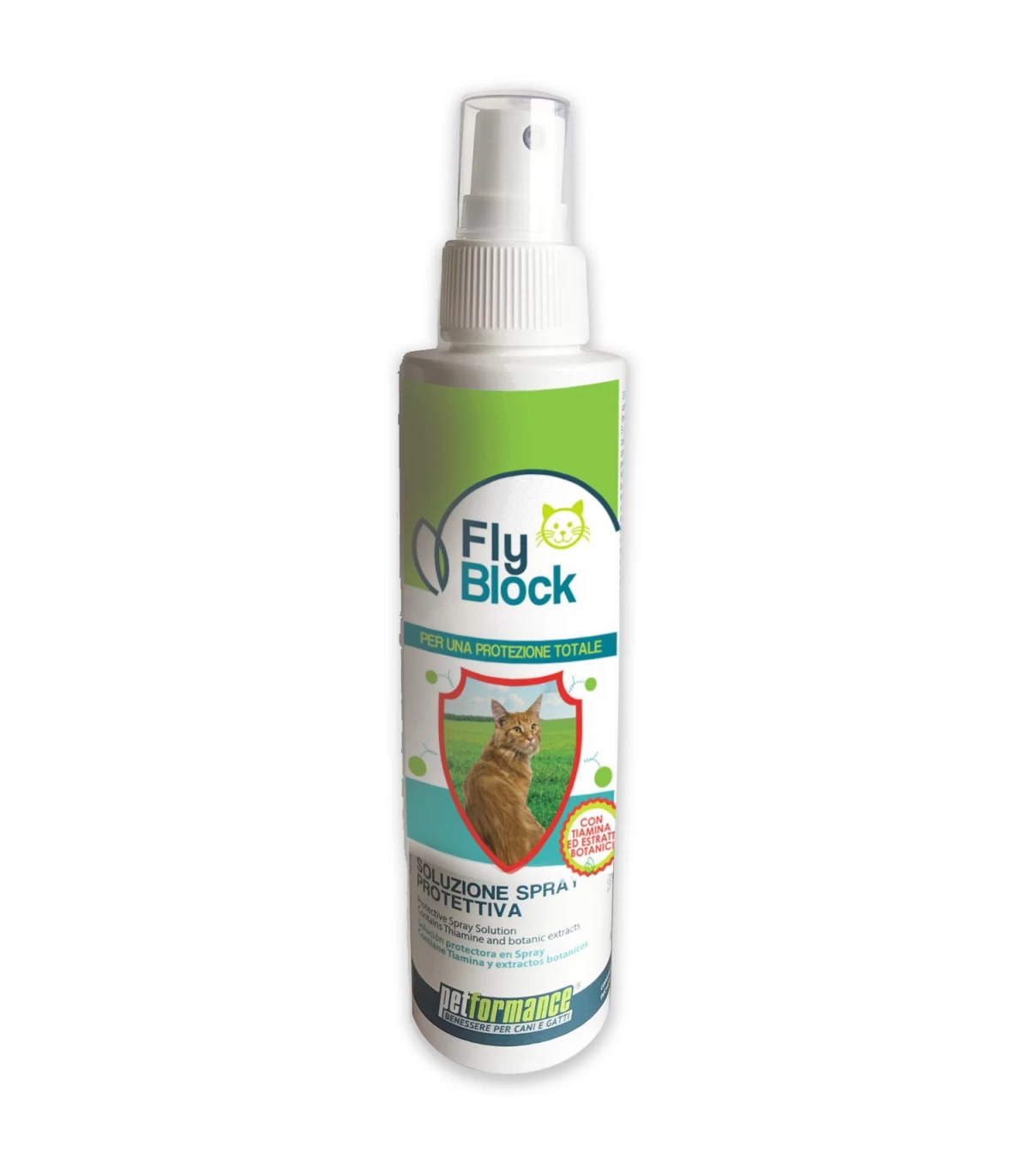 Flyblock Soluzione Spray Protettiva Gatto 150 Ml