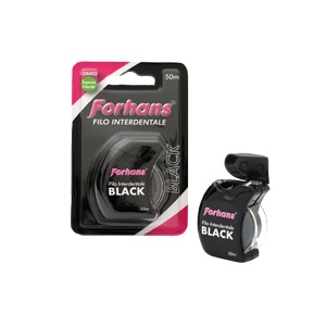 Forhans Filo Interdentale Black 50 M