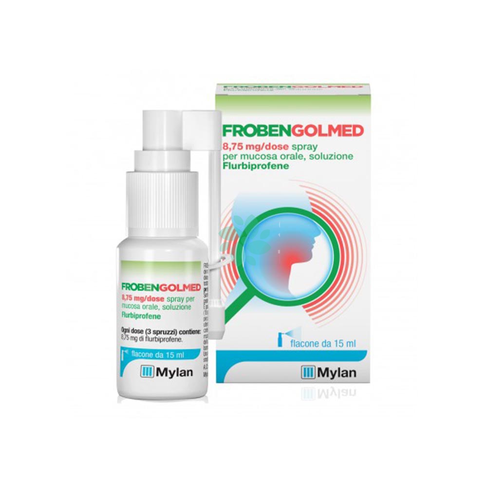 Frobengolmed Spray Per Mal Di Gola Forte 15 Ml