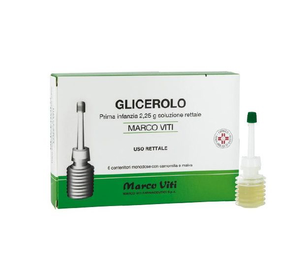 Marco Viti Glicerolo Prima Infanzia Soluzione Rettale 2,25 G