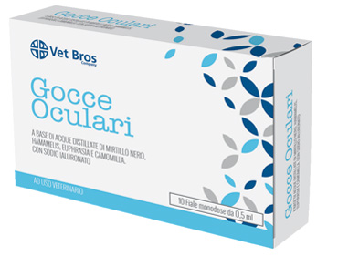 Vet Bros Gocce Oculari Per Pulizia Occhi 10 Flaconcini