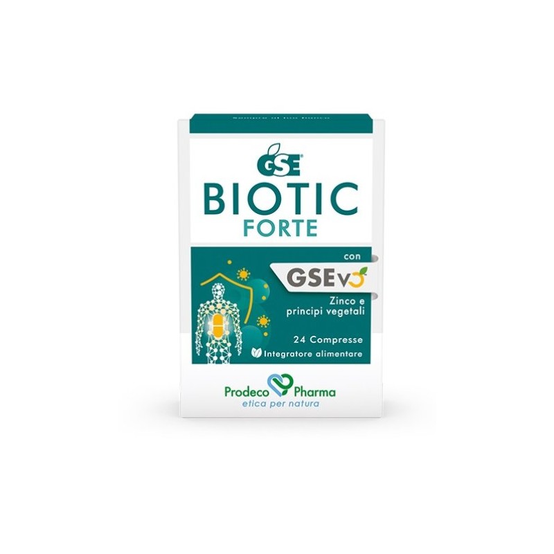 Gse Biotic Forte Integratore Alimentare 24 Compresse