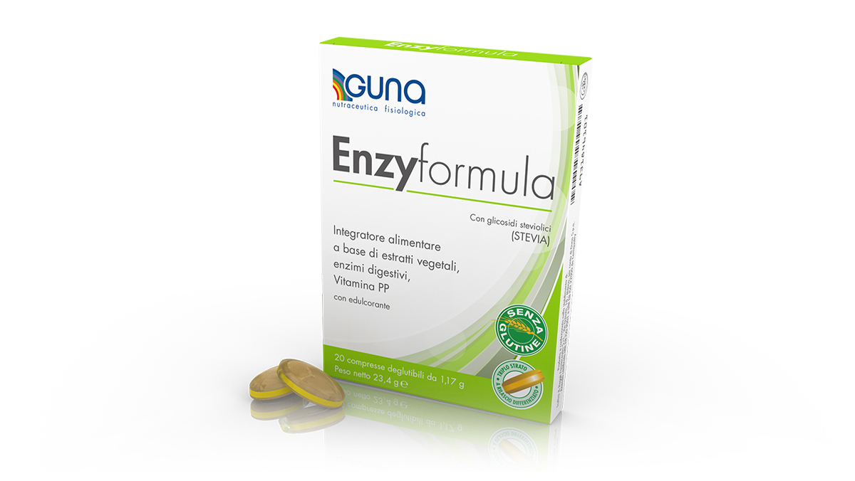 Guna Enzy Formula Integratore Alimentare 20 Compresse