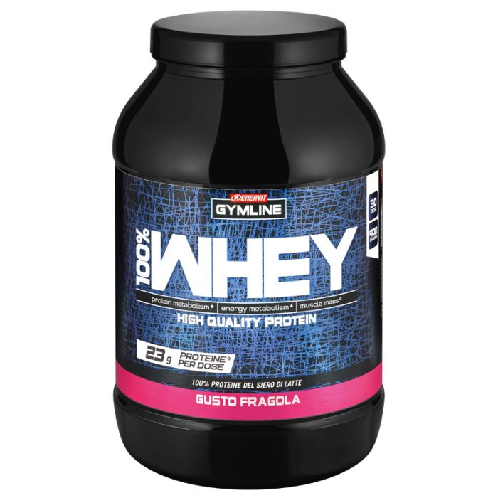 Gymline 100% Whey Concentrato Gusto Fragola 