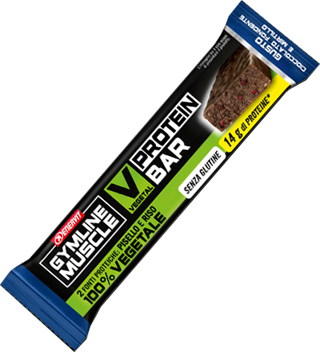 Gymline Muscle Vegan Protein Bar Gusto Cioccolato Fondente E Mir