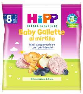 Hipp Bio Baby Gallette Al Mirtillo