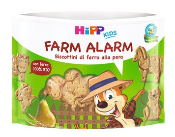 Hipp Bio Farm Alarm Biscottini Di Farro Alla Pera