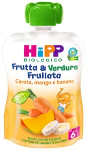 Hipp Bio Frutta & Verdura Carota, Mango E Banana
