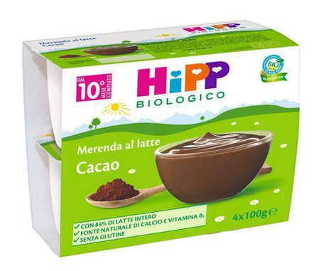 Hipp Bio Merenda Latte Con Cacao