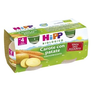 Hipp Bio Omogeneizzato Carote Con Patate  