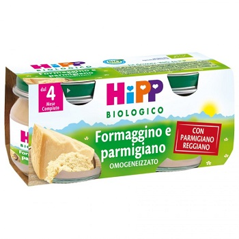 Hipp Bio Omogeneizzato Formaggino E Parmigiano