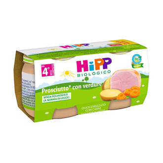 Hipp Bio Omogeneizzato Prosciutto Con Verdure
