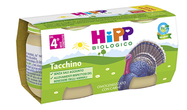 Hipp Bio Omogeneizzato Tacchino