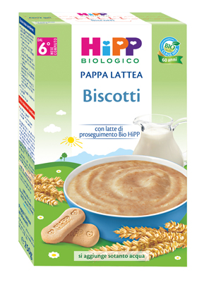 Hipp Bio Pappa Lattea Biscotti 