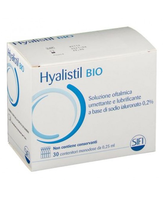 Hyalistil Bio Pf Monodose 0,2%