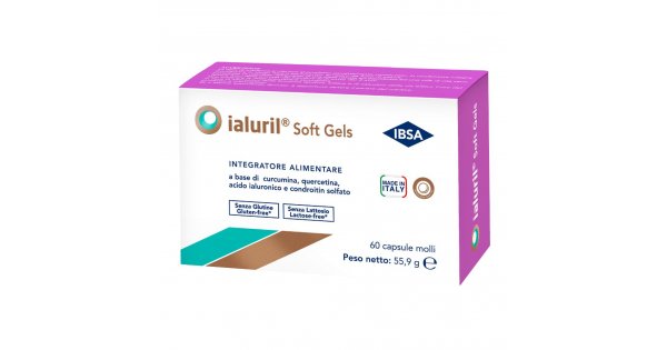Ibsa Ialuril Soft Gel Integratore Alimentare 60 Capsule