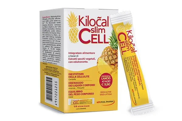 Kilocal Slim Cell Integratore Dimagrante 10 Stick Pack