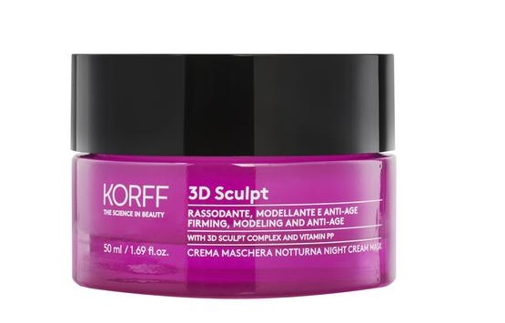 Korff 3d Sculpt Maschera Notte Vasetto Da 50 Ml