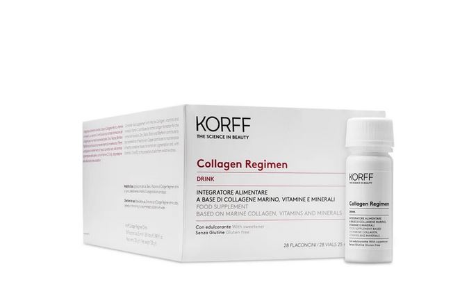 Korff Collagen Regimen Drink Integratore Alimentare 28 Flaconi