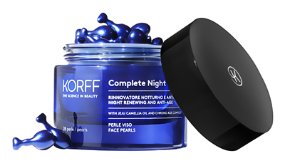 Korff Complete Night Renew Trattamento Antiage 28 Perle Notte