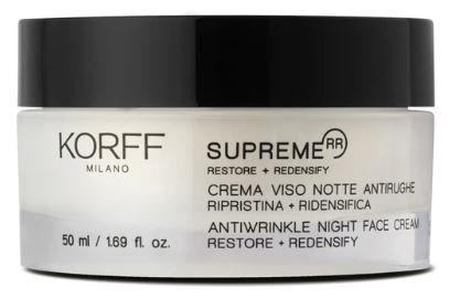 Korff Supreme Crema Notte Ridensificante E Antiage Vaso 50 Ml