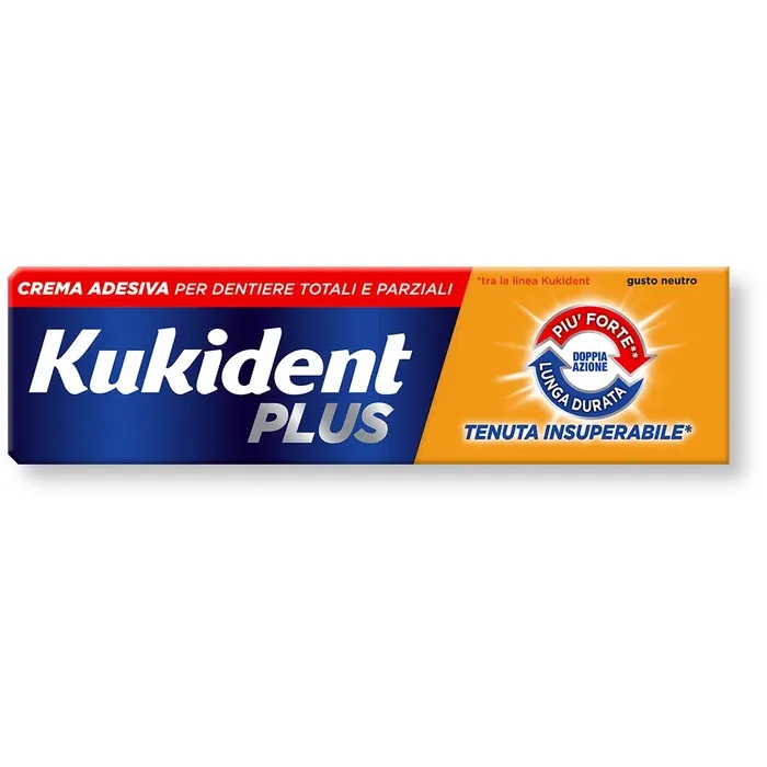Kukident Doppia Azione Per Protesi Dentali 40 G