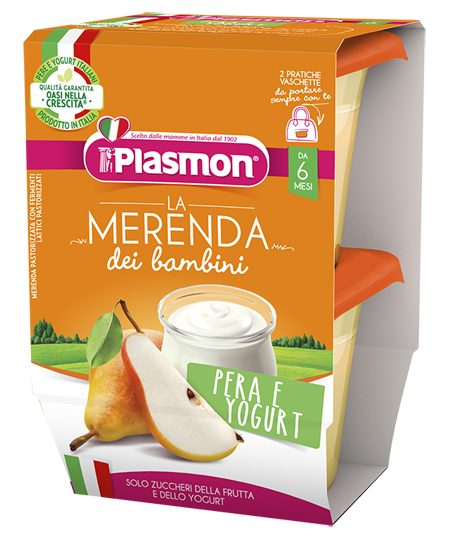 La Merenda Dei Bambini Pera E Yogurt 