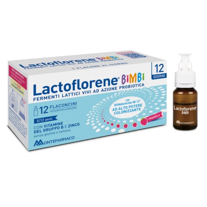 Lactoflorene Bimbi Integratore Alimentare 12 Flaconi