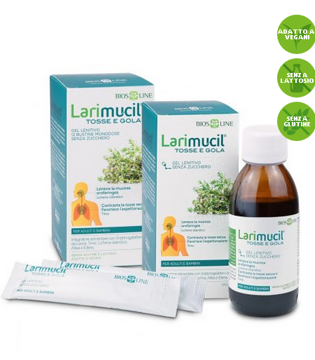 Biosline Larimucil Tosse Gola Per Tosse Secca 120 Ml