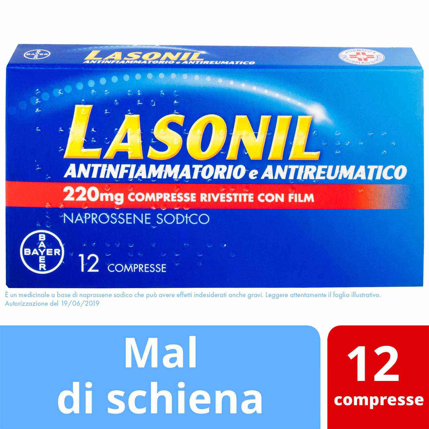 Lasonil Antinfiammatorio E Antireumatico Per Dolori 12 Compresse