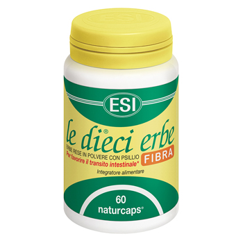 Esi Le Dieci Erbe Integratore Alimentare Fibra 60 Capsule