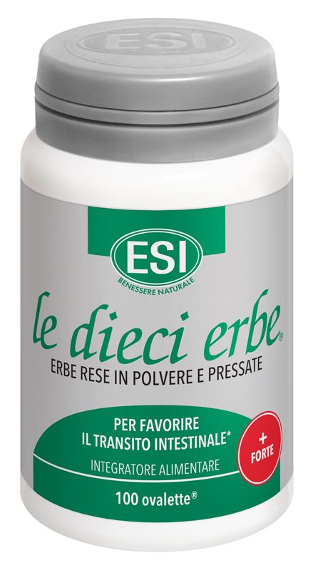 Esi Le Dieci Erbe +forte Integratore Alimentare 100 Ovalette
