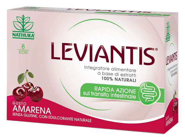 Leviantis Integratore Alimentare Gusto Amarena 16 Bustine