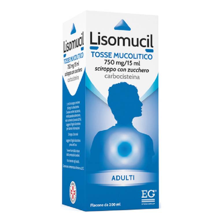 Lisomucil Tosse Mucolitico Adulti Per Tosse E Catarro 200 Ml