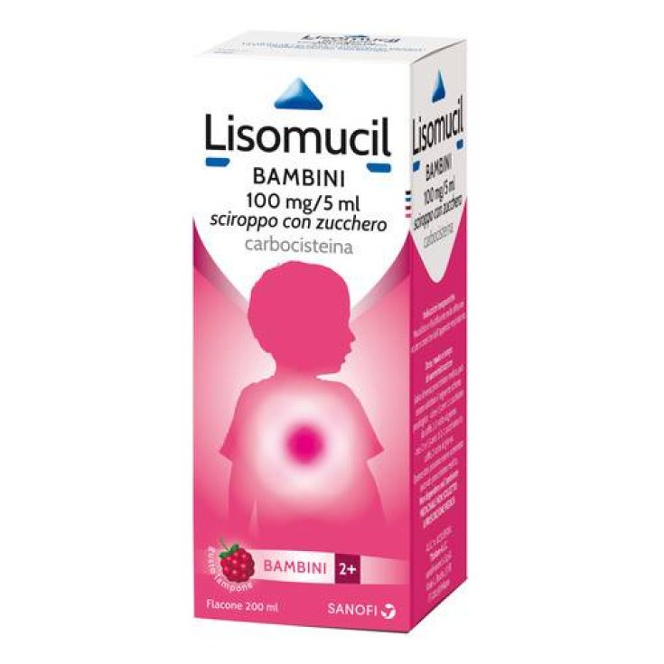 Lisomucil Tosse Mucolitico Bambini Flacone Da 200 Ml
