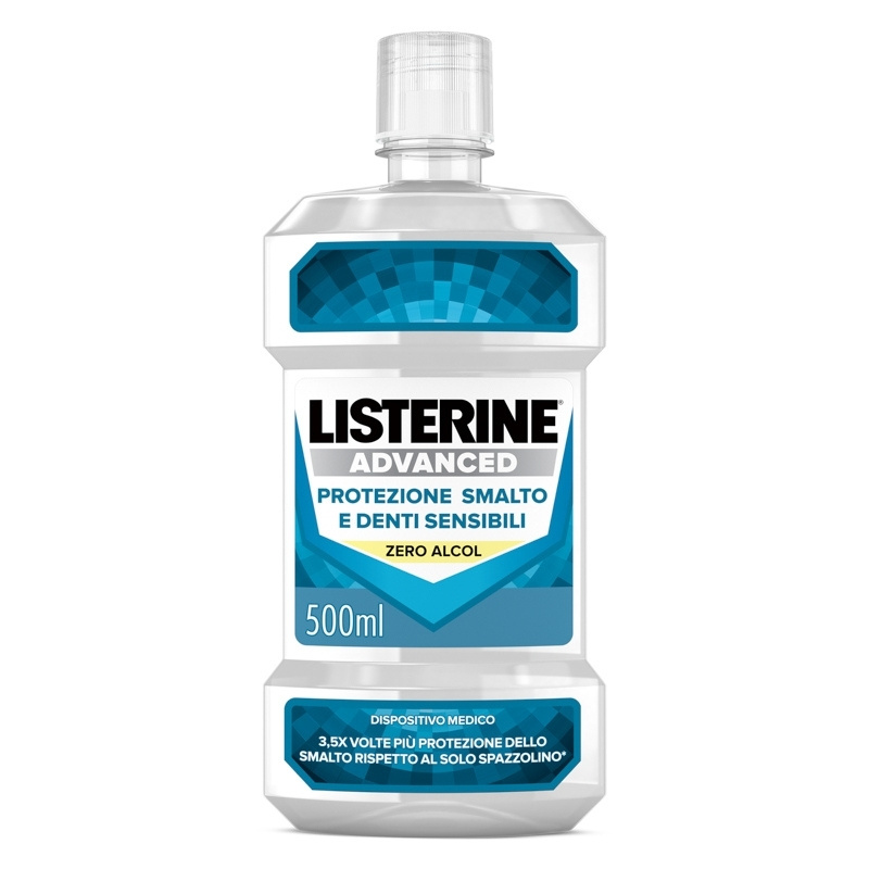 Listerine Advance Sensitive Per L'igiene Della Bocca 500 Ml