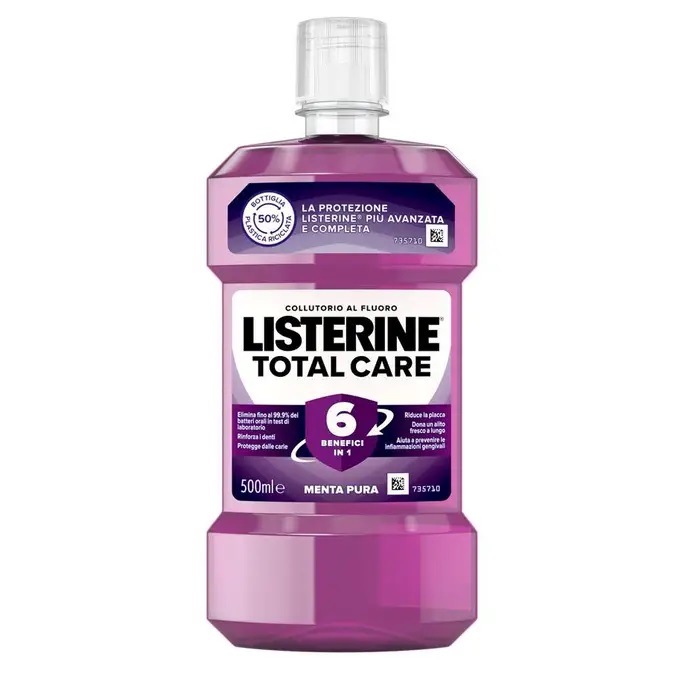 Listerine Total Care Collutorio Igiene Bocca 500 Ml