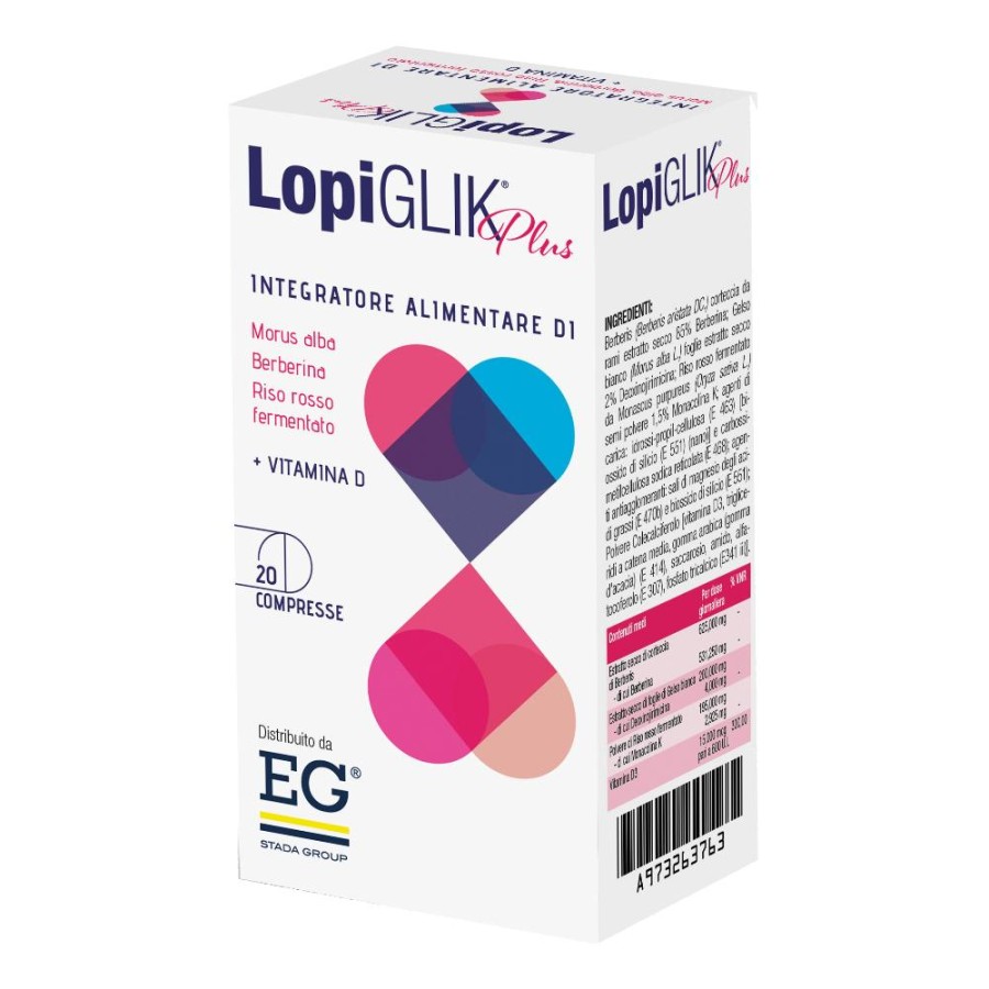 Lopiglik Plus Integratore Alimentare Monacolina 20 Compresse