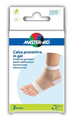 Master Aid Calza Protettiva Idratante In Gel 2 Pezzi
