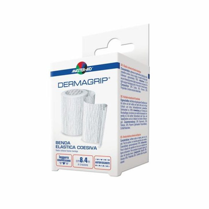 Master Aid Dermagrip Benda Elastica Autobloccante 8x4 M