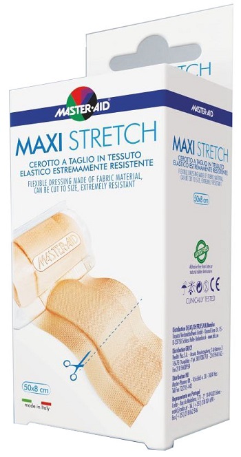 Master Aid Maxi Stretch Cerotto Elastico 50x8 Cm
