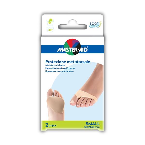 Master Aid Protezione Metatarso Gel E Tessuto 65x76x5 Mm