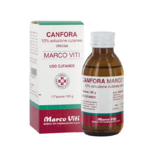 Marco Viti Canfora 10% Soluzione Cutanea Oleosa 100 Ml